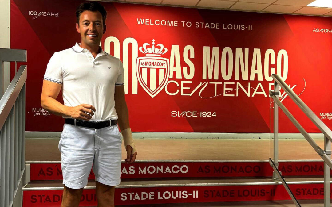Kevin op bezoek bij AS Monaco !